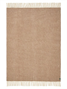 Couverture en laine Bianca Brown