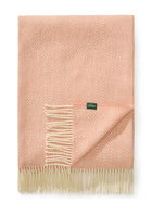 Couverture en laine Bianca Rose