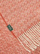 Couverture en laine Bianca rouge