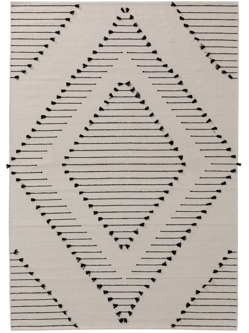 Cotton Rug Bo Ivory