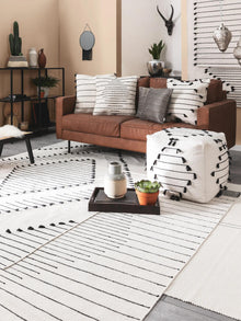 Cotton Rug Bo Ivory