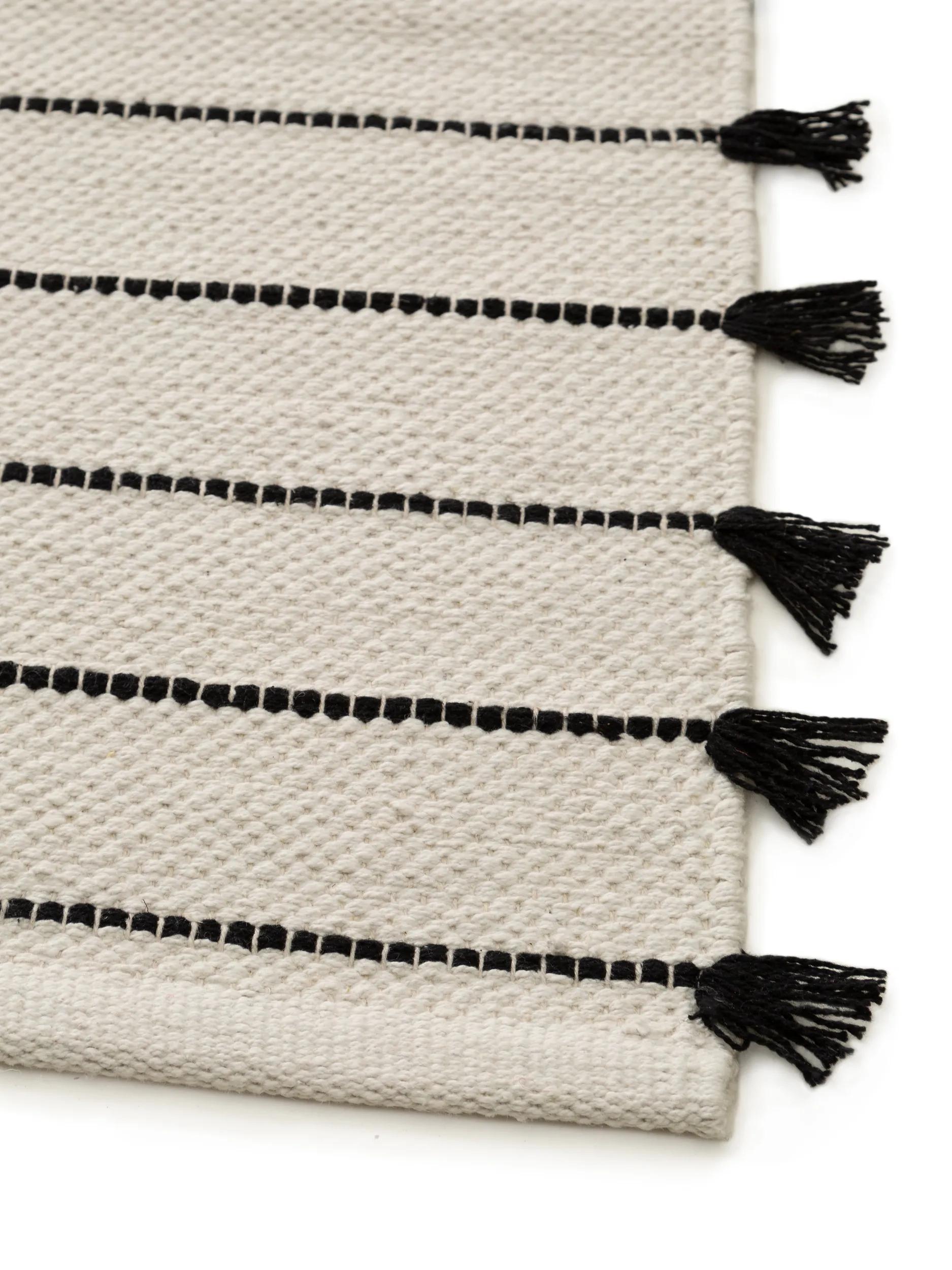 Cotton Rug Bo Ivory