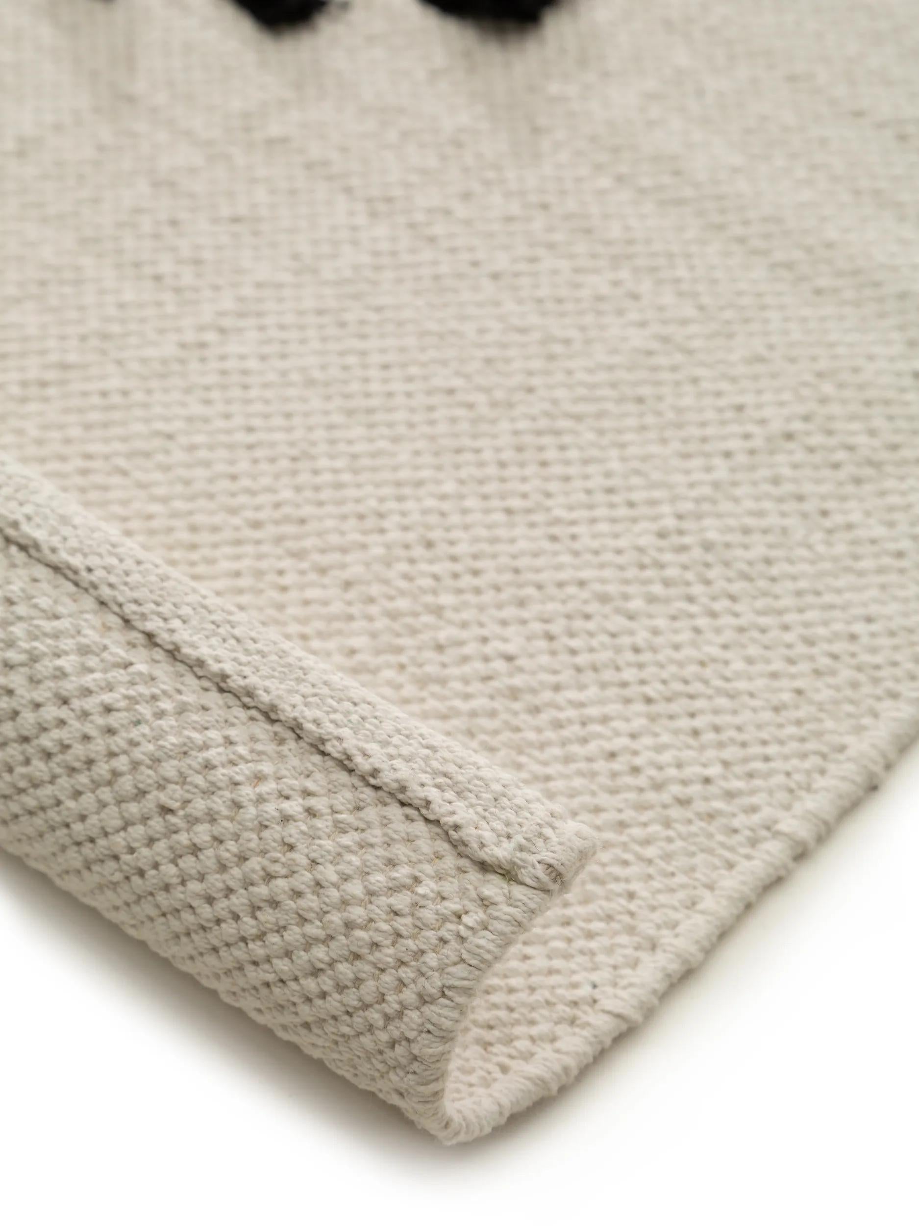 Cotton Rug Bo Ivory