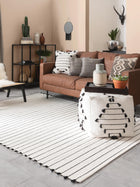 Cotton Rug Bo Ivory