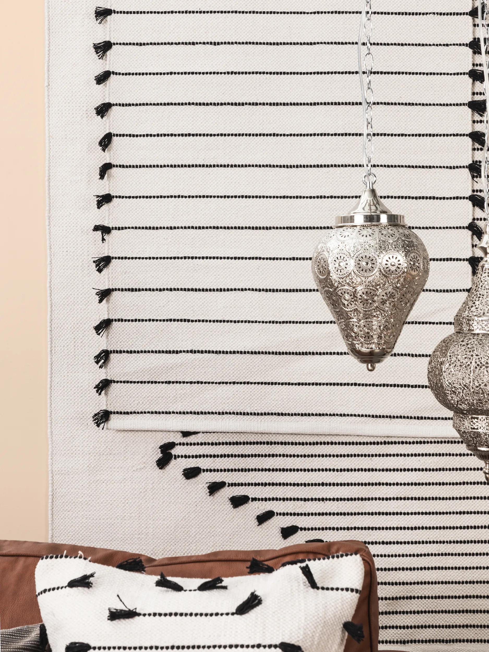 Cotton Rug Bo Ivory