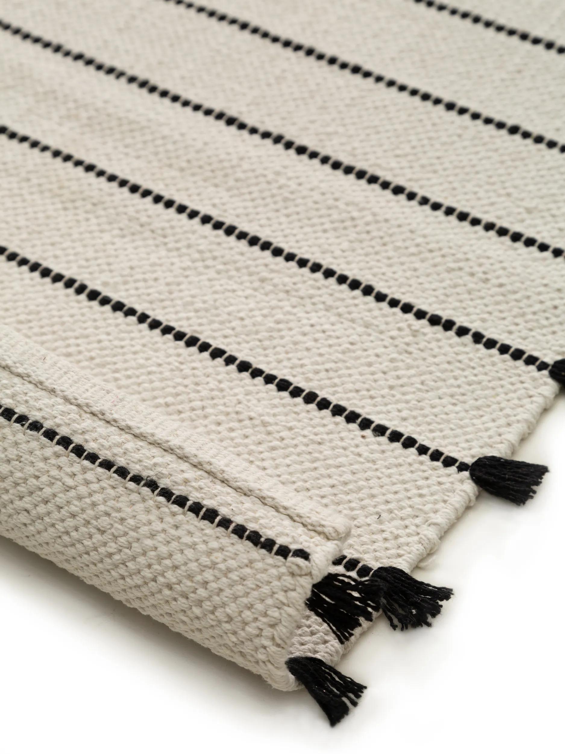 Cotton Rug Bo Ivory