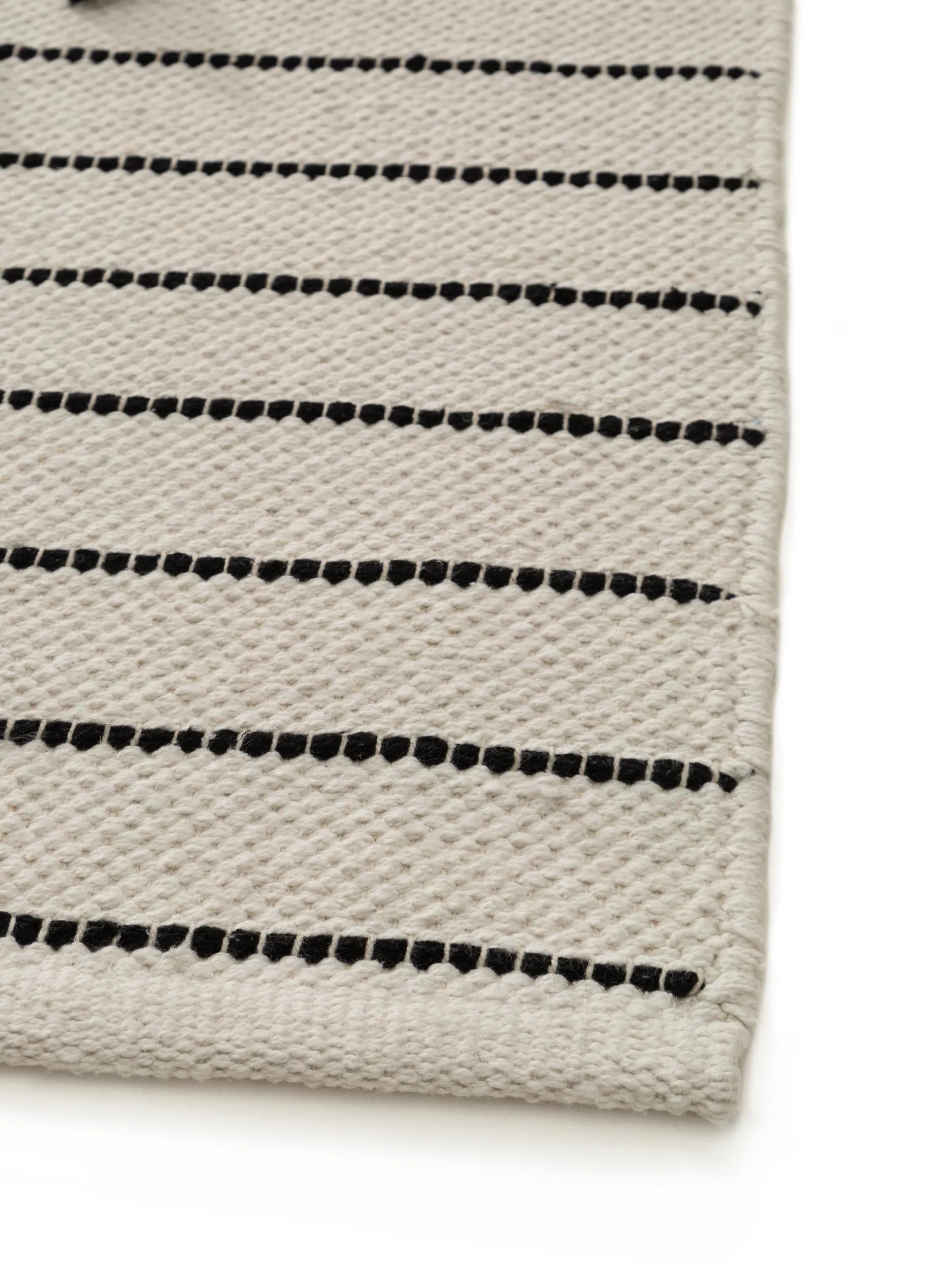 Cotton Rug Bo Ivory