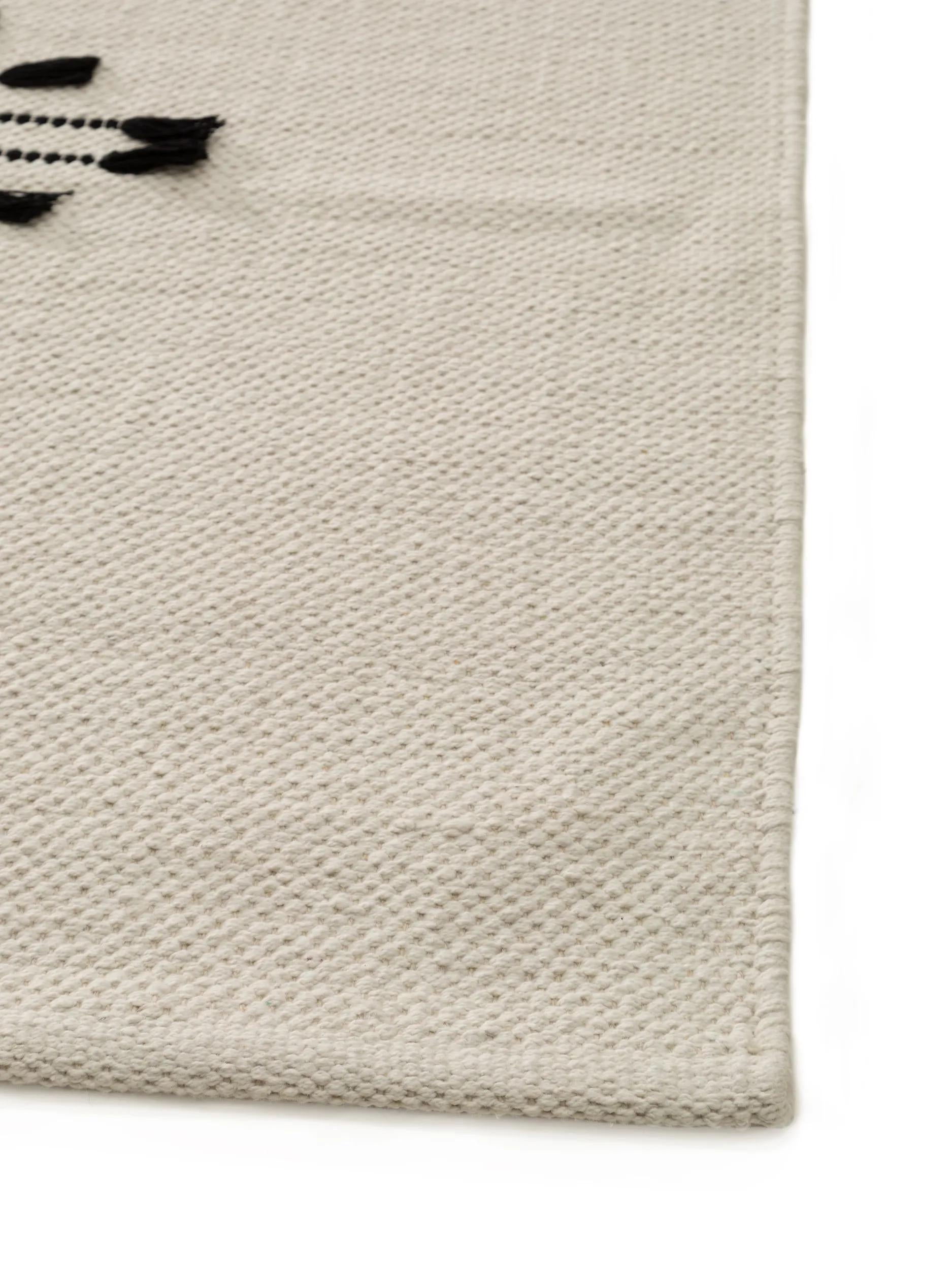 Cotton Rug Bo Ivory