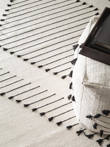 Cotton Rug Bo Ivory