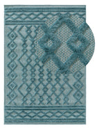 In- & Outdoor Rug Bonte Turquoise