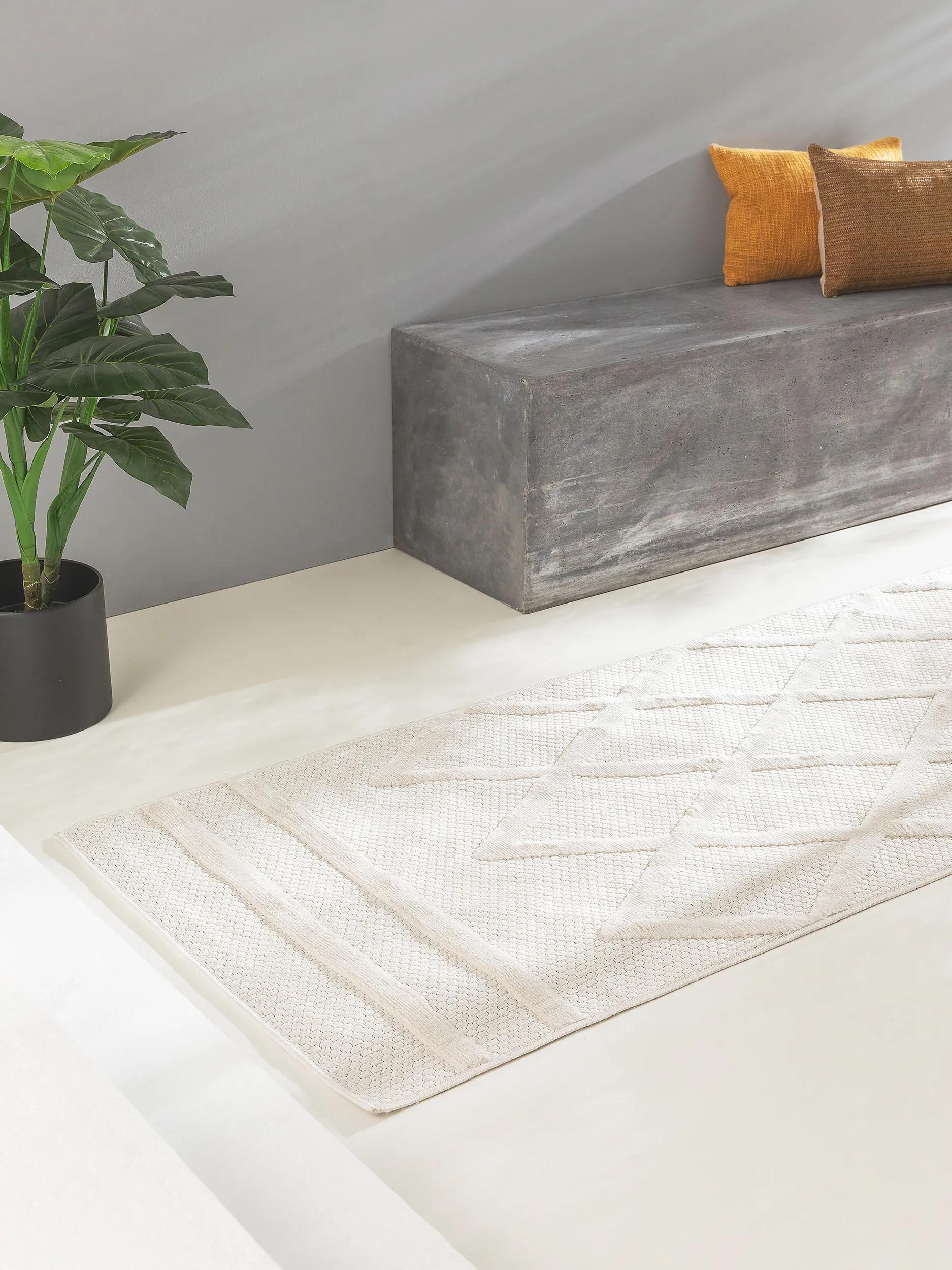 In- & Outdoor Rug Bonte Cream