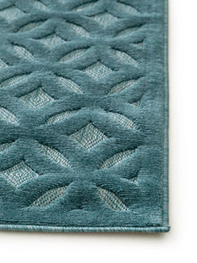 In- & Outdoor Rug Bonte Turquoise
