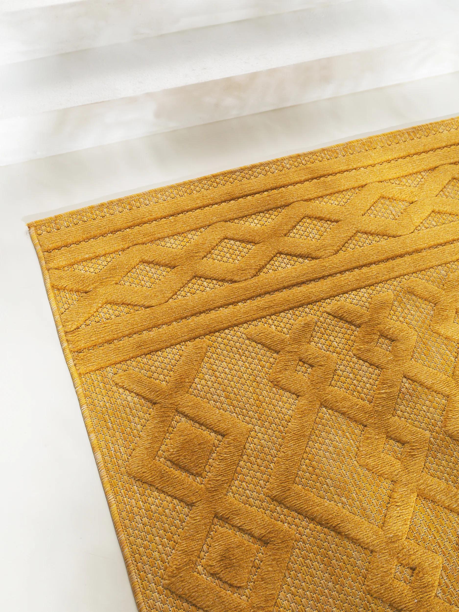 In- & Outdoor Rug Bonte Yellow