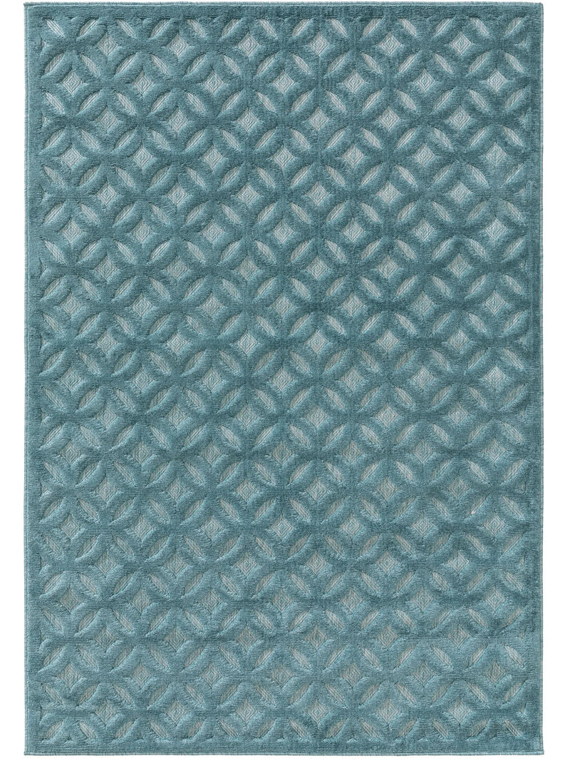 In- & Outdoor Rug Bonte Turquoise