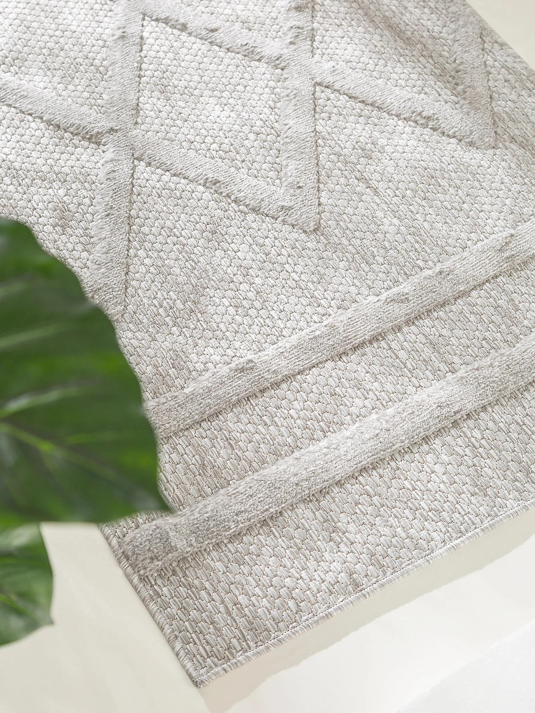 In- & Outdoor Rug Bonte Light Grey