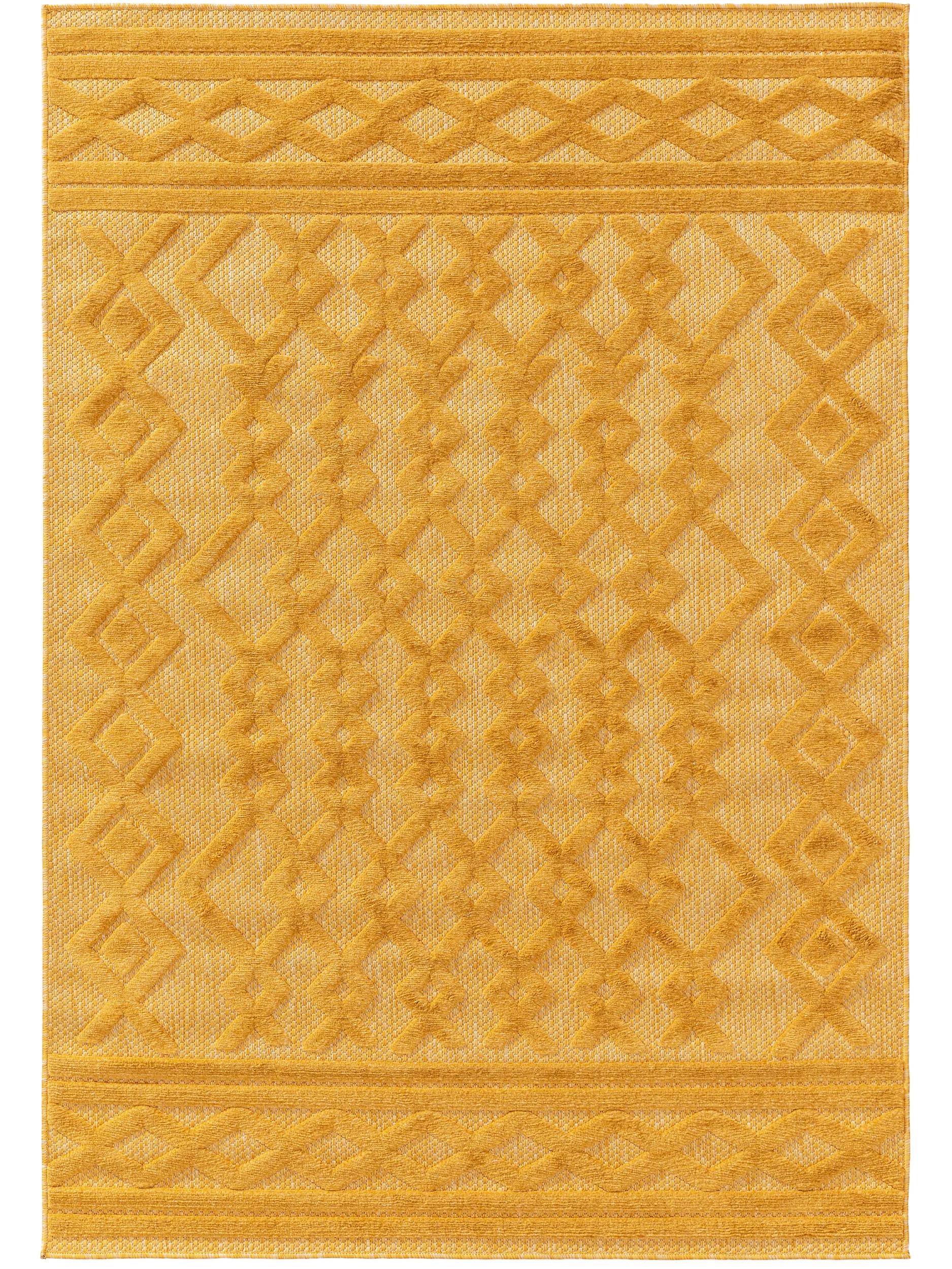 In- & Outdoor Rug Bonte Yellow