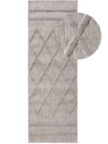In- & Outdoor Rug Bonte Light Grey