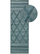 In- & Outdoor Rug Bonte Turquoise