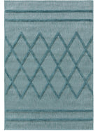 In- & Outdoor Rug Bonte Turquoise