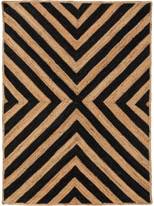 Jute Rug Britt Black