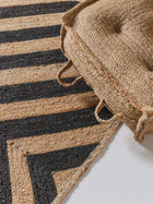 Jute Rug Britt Black