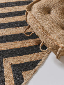 Jute Rug Britt Black