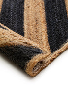 Jute Rug Britt Black