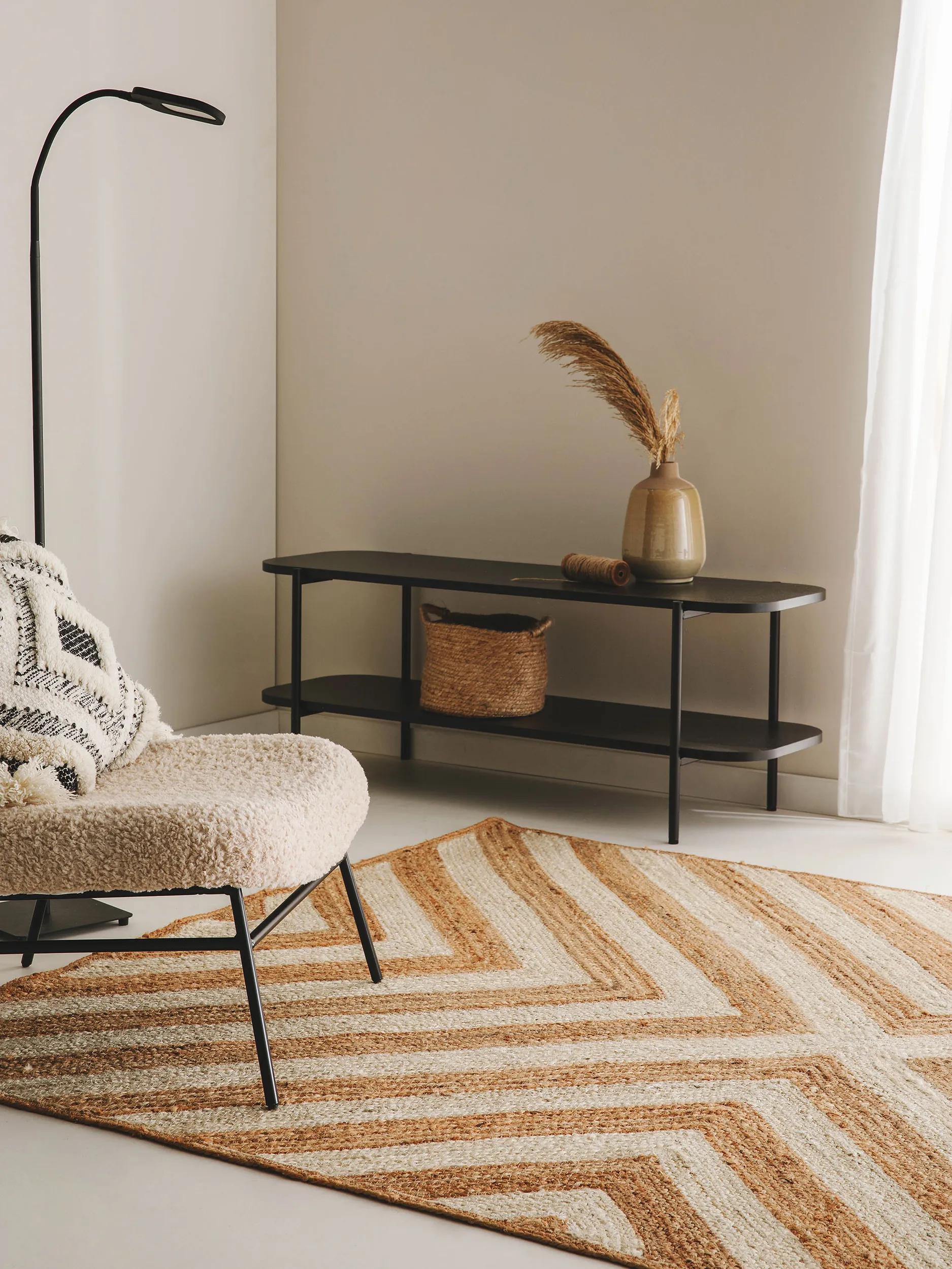 Jute Rug Britt White