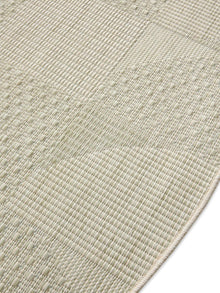 In- & Outdoor Round Rug Bronco Mint