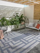 In- & Outdoor Rug Bronco Dark Blue