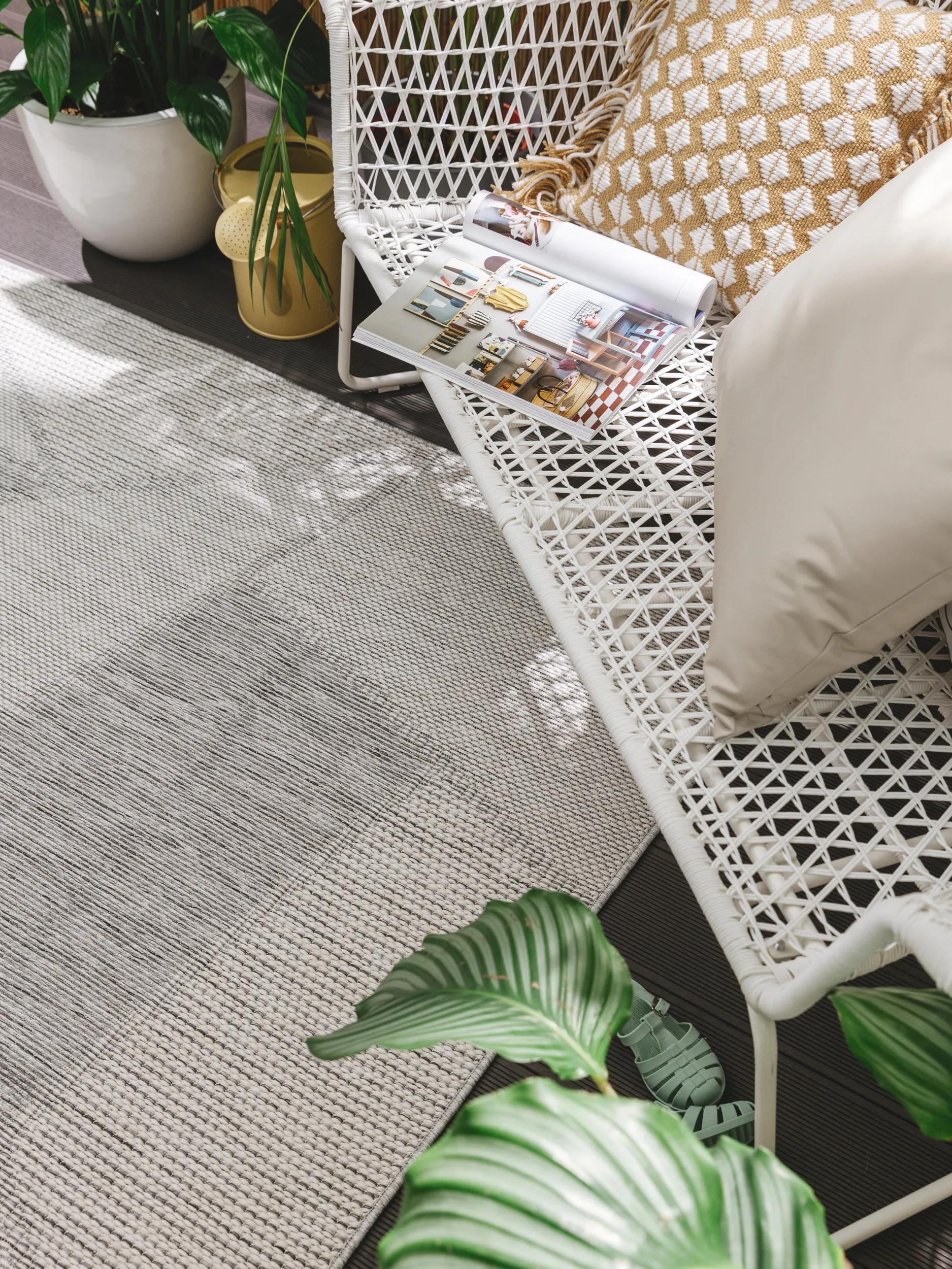 In- & Outdoor Rug Bronco Grey