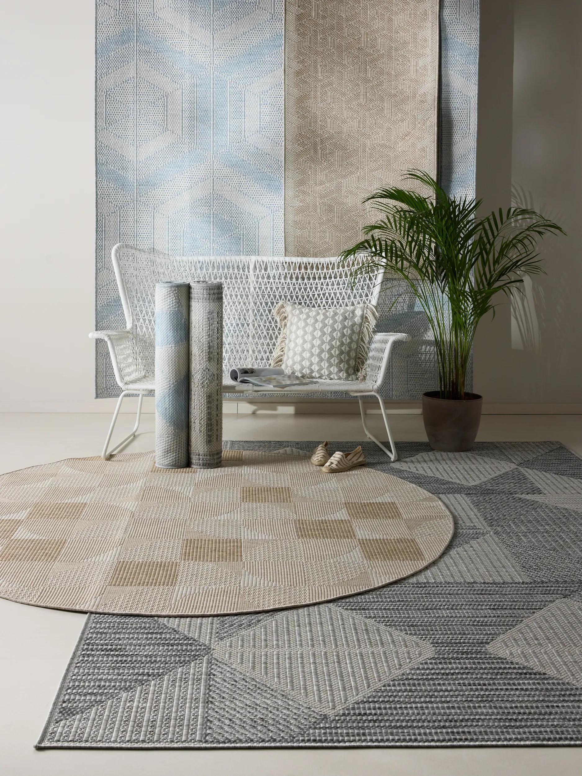 In- & Outdoor Rug Bronco Blue