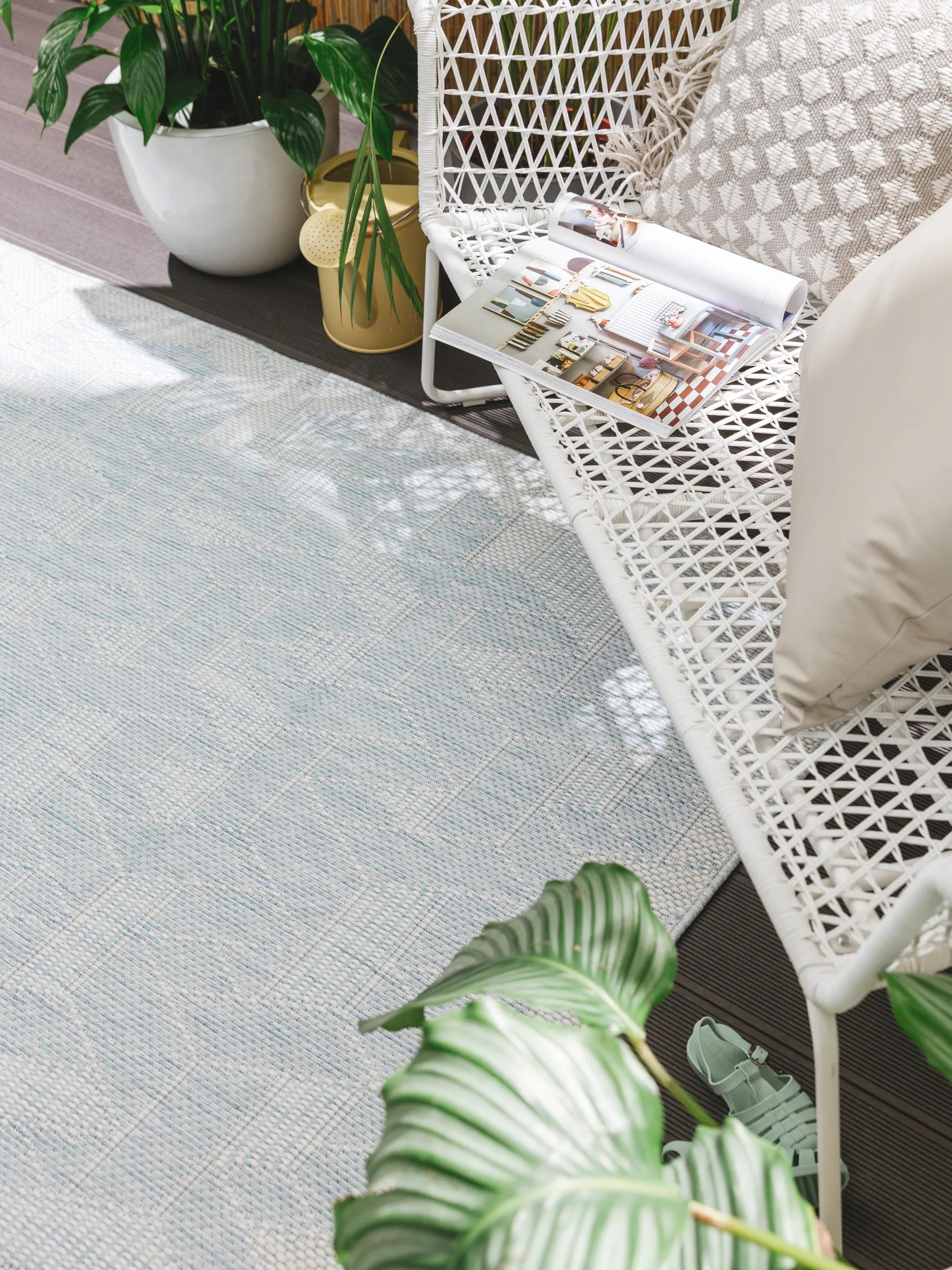 In- & Outdoor Teppich Bronco Blau