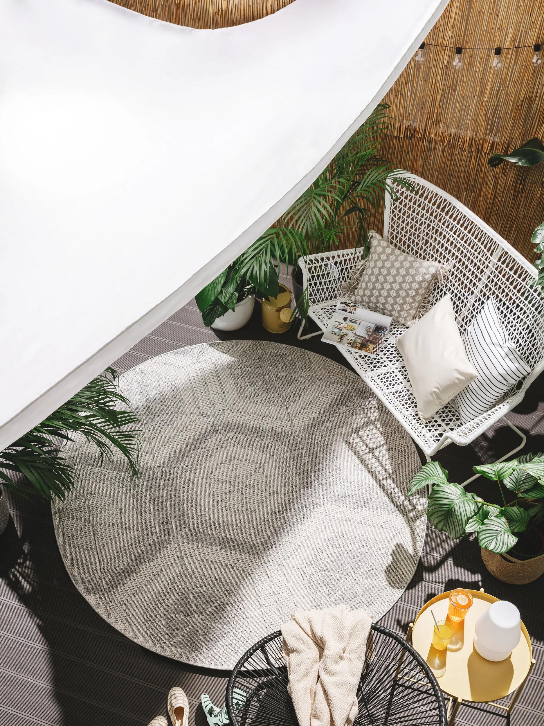 In- & Outdoor Rug Bronco Grey
