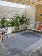 In- & Outdoor Rug Bronco Dark Blue
