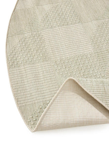 In- & Outdoor Round Rug Bronco Mint