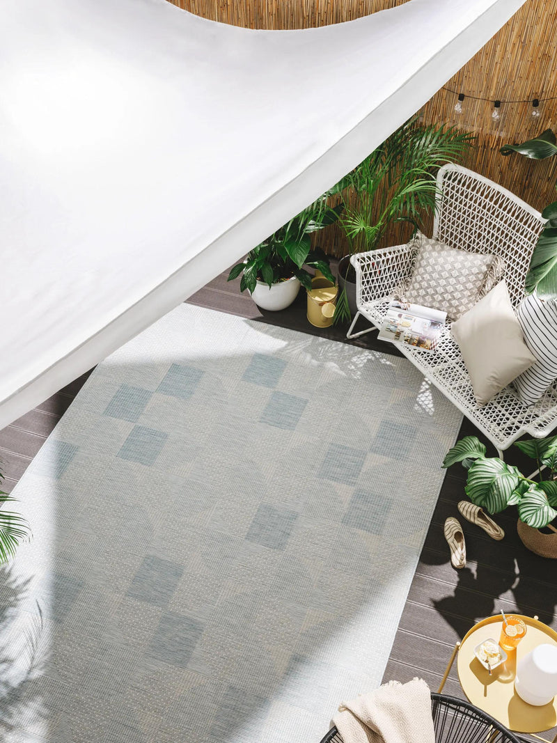 In- & Outdoor Rug Bronco Blue