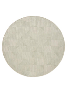 In- & Outdoor Round Rug Bronco Mint