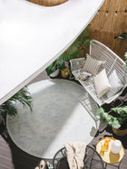 In- & Outdoor Teppich Bronco Blau