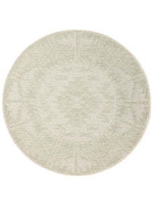 In- & Outdoor Round Rug Bronco Mint