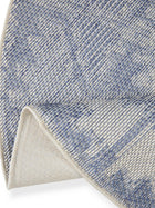 In- & Outdoor Round Rug Bronco Dark Blue