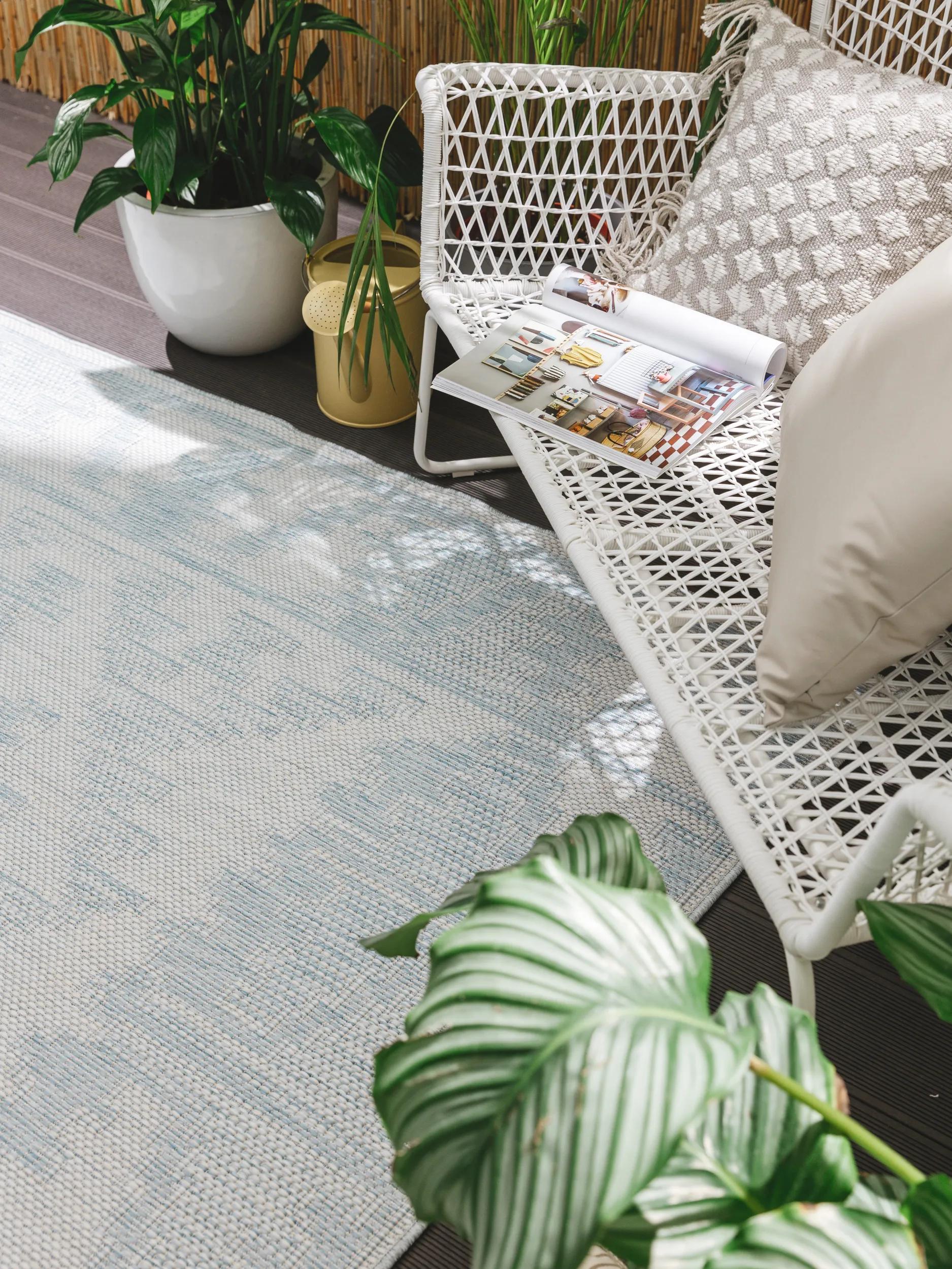 In- & Outdoor Rug Bronco Blue