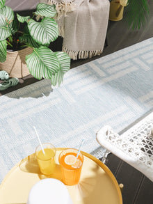 In- & Outdoor Läufer Bronco Blau