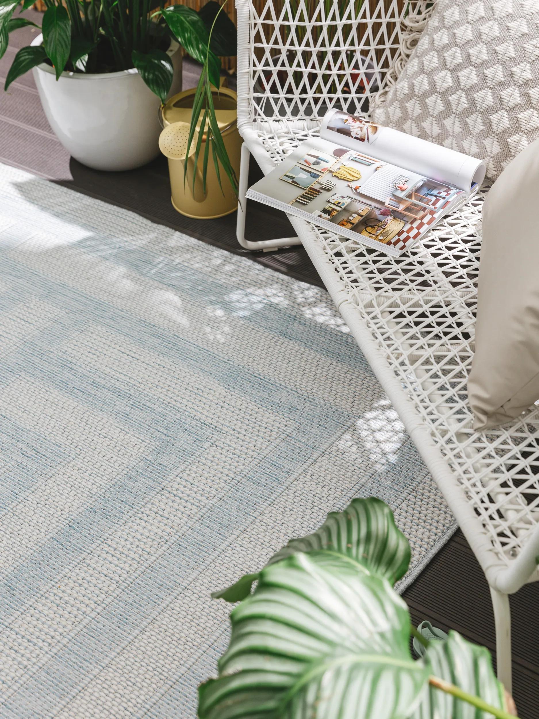 In- & Outdoor Rug Bronco Blue