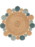 Kids rug Bubbles Turquoise