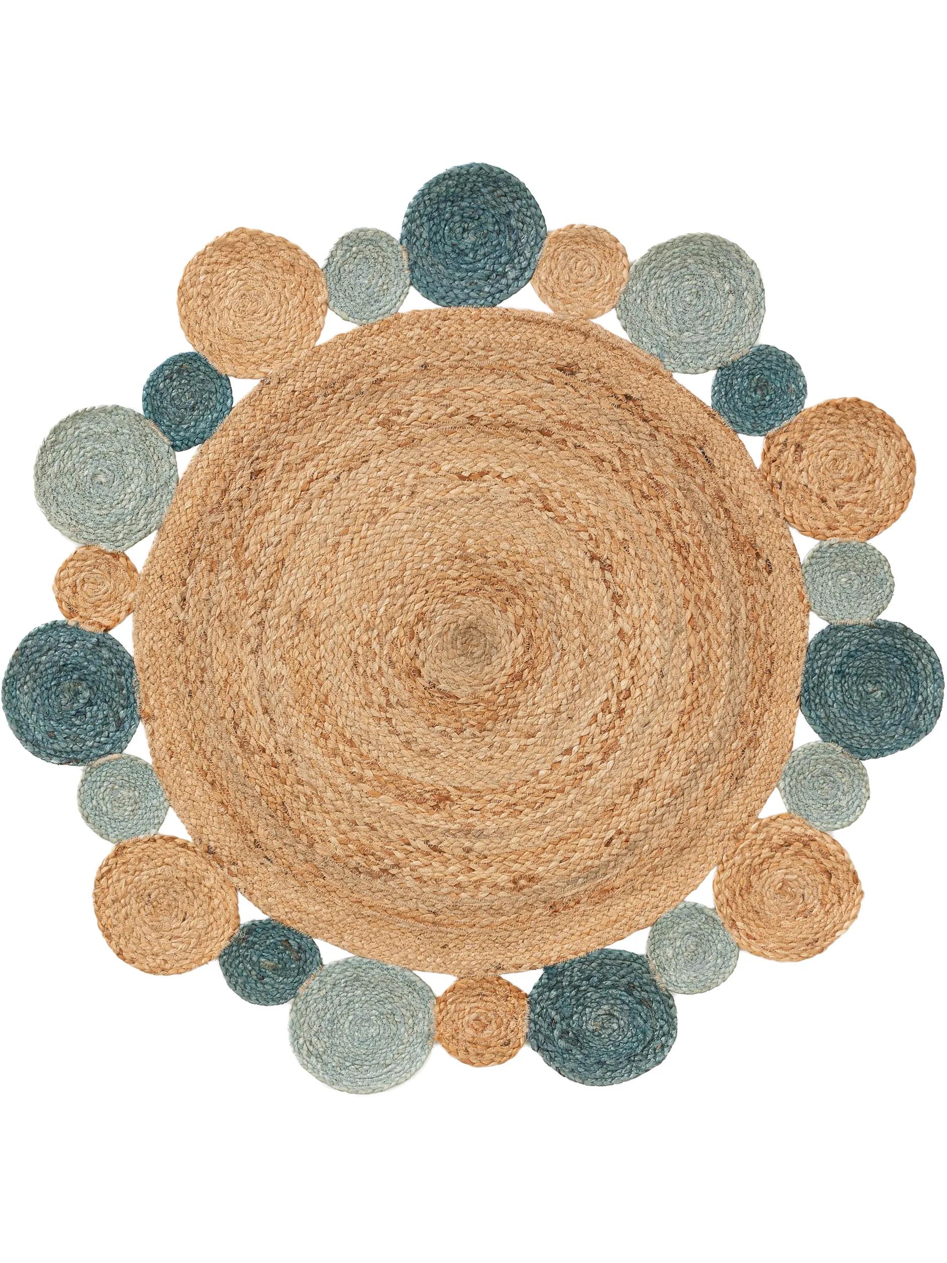 Kids rug Bubbles Turquoise