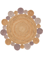 Kids rug Bubbles Purple