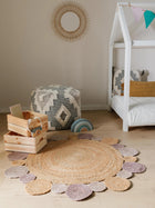 Kids rug Bubbles Purple