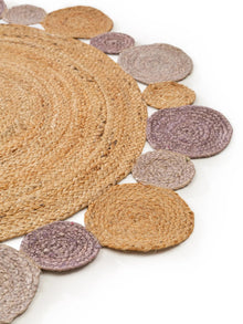 Kids rug Bubbles Purple