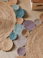 Kids rug Bubbles Purple